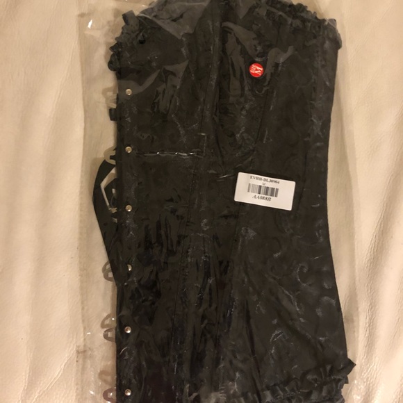 COPY - Women’s Corset/Bustier with G string Silk. - Picture 5 of 9